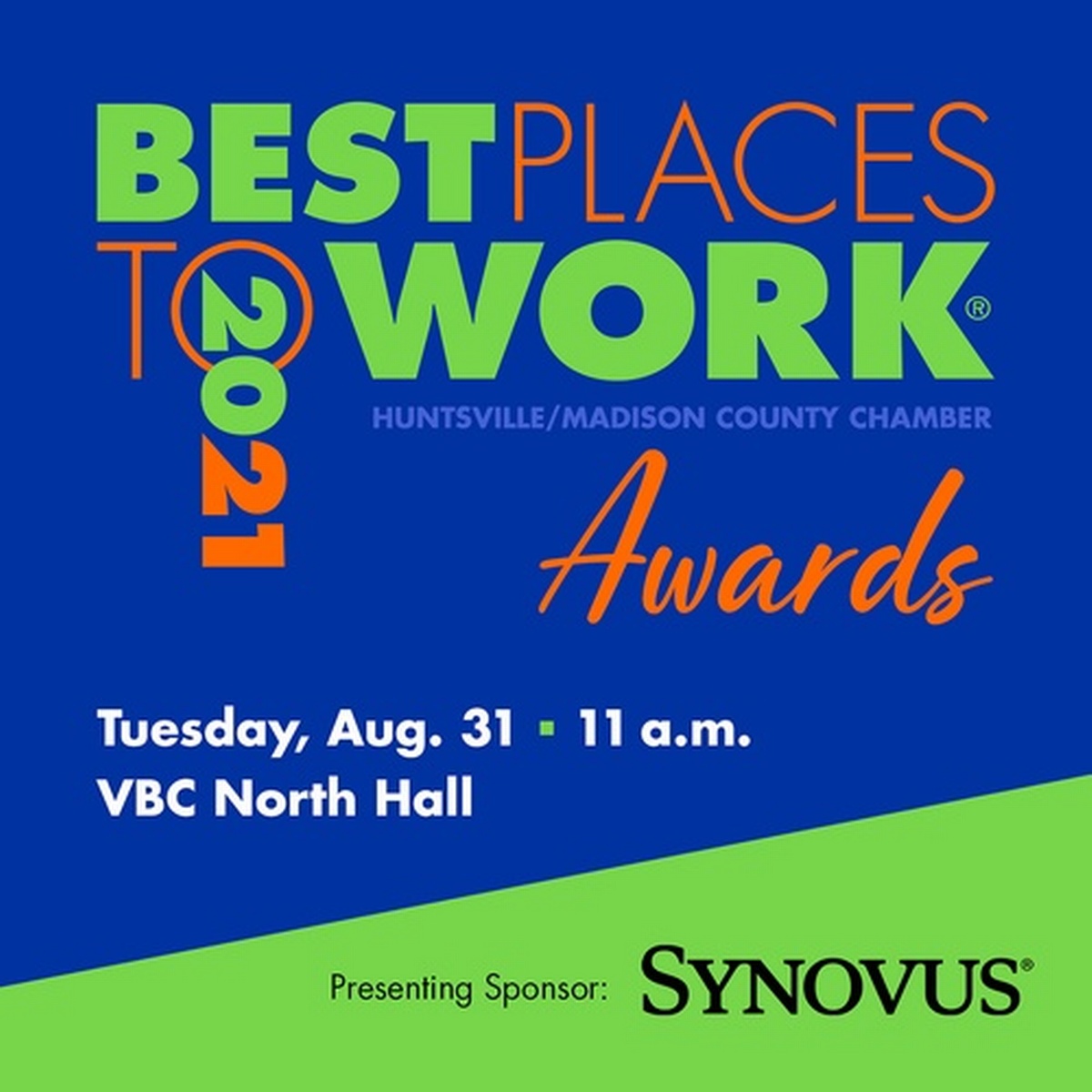 2021 Best Places to Work® Awards - Aug 31, 2021 - cm - Huntsville